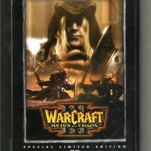 World of Warcraft III Reign of Chaos DVD Limited Edition movie